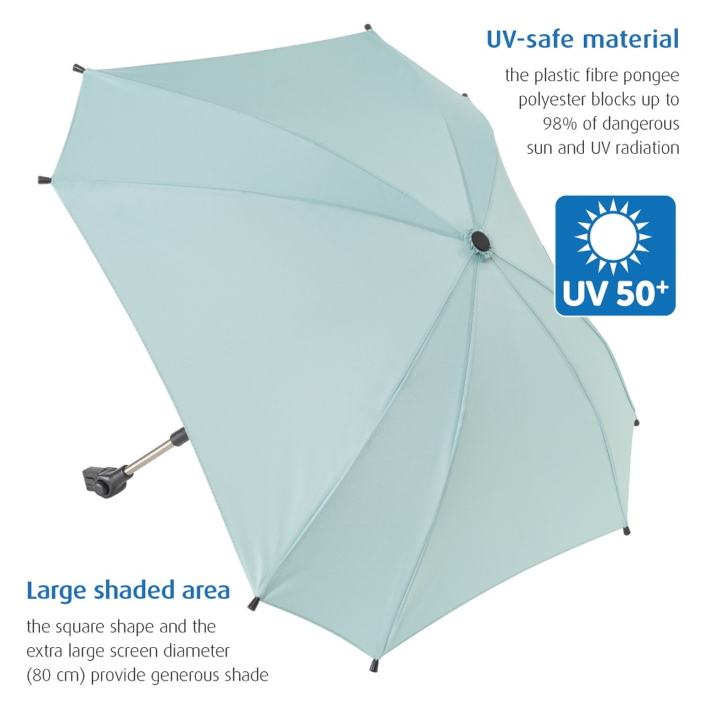 Parasol till barnevogn Reer mint
