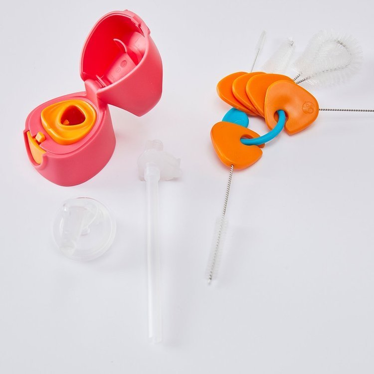 Rengøringsbørster til sutteflasker B.box Cleaning Brush Set Orange Rengøringsbørster til sutteflasker B.box Cleaning Brush Set Orange