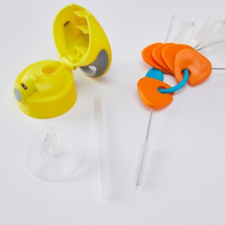 Rengøringsbørster til sutteflasker B.box Cleaning Brush Set Orange Rengøringsbørster til sutteflasker B.box Cleaning Brush Set Orange