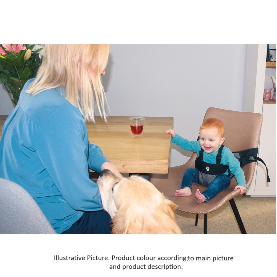 Rejsestol Dooky Travel High Chair Black Leaves