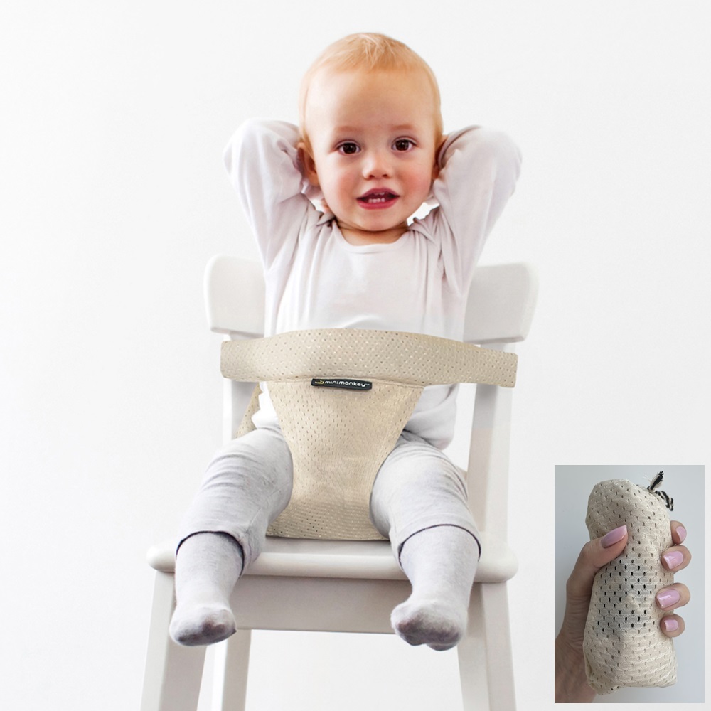 Rejsestol - Minimonkey Pocket Minichair Sand