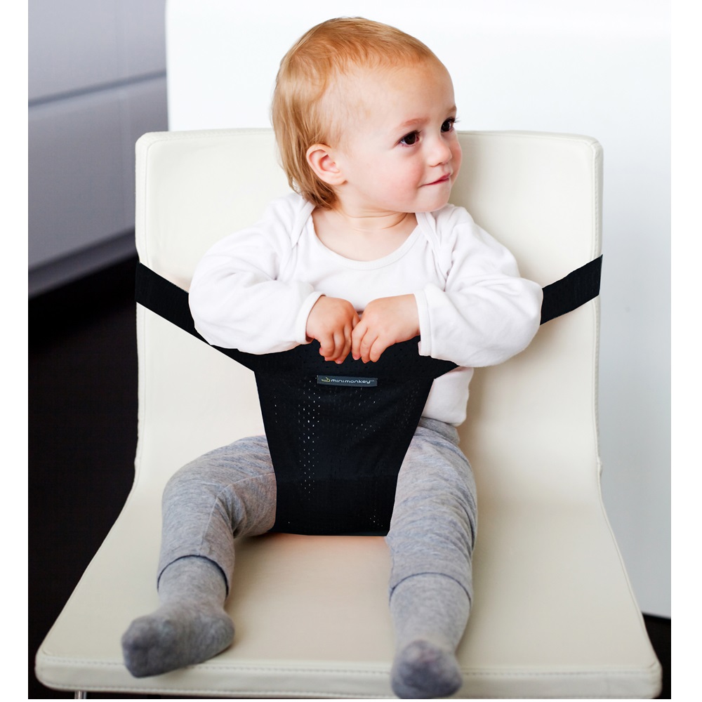 Rejsestol Minimonkey Pocket Black