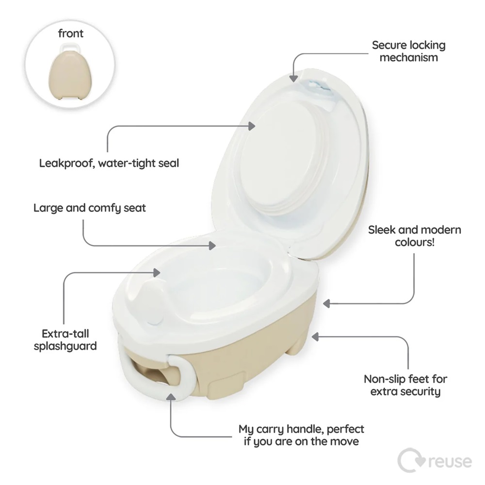 Rejsepotte My Carry Potty Sand