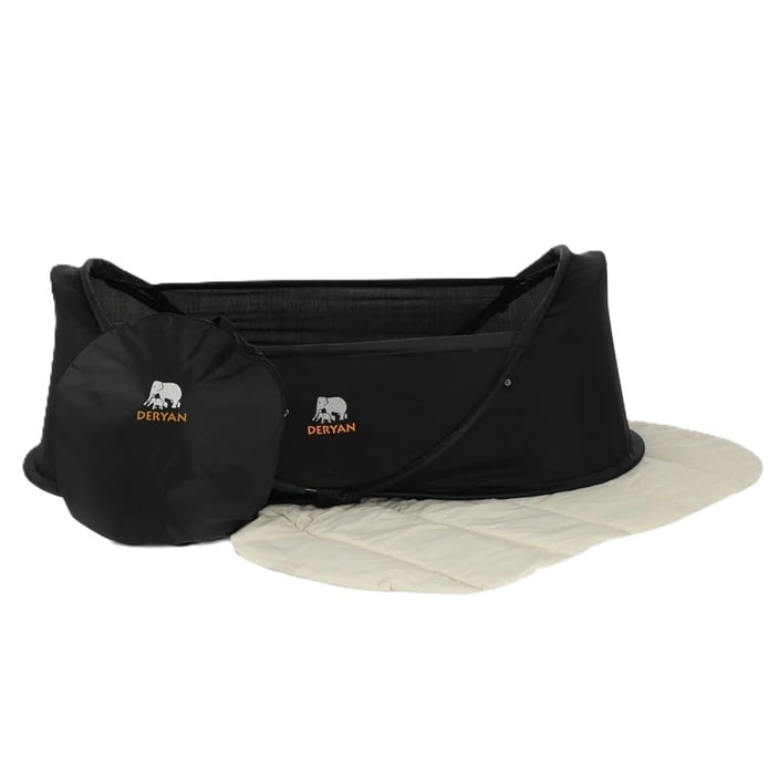 Rejseseng til baby Deryan Infant Rest Box Black