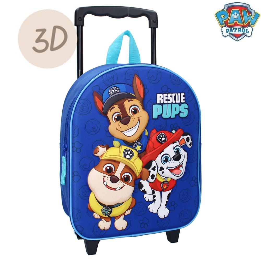 Lille 3D børnekuffert Paw Patrol Another Dimension