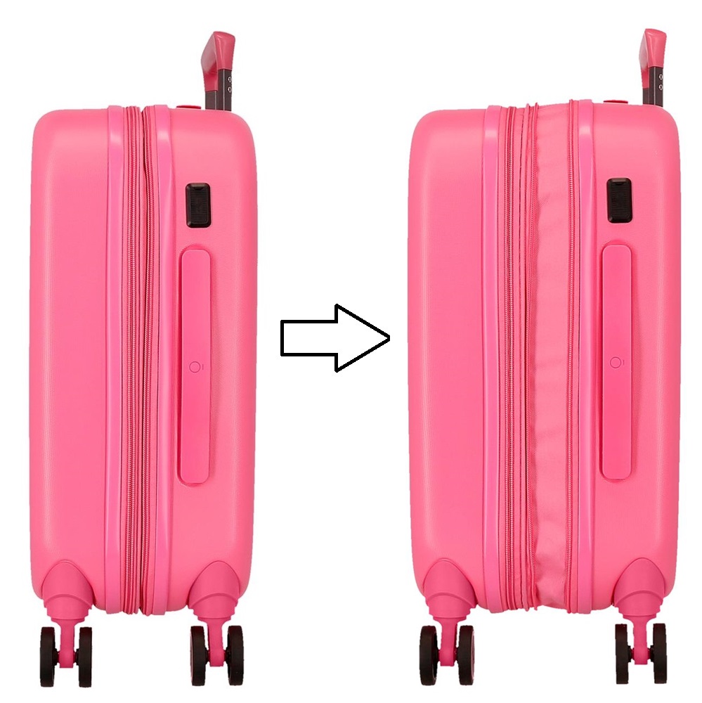 Kuffert til børn Enso Annie Fuchsia