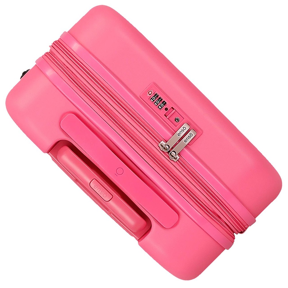 Kuffert til børn Enso Annie Fuchsia