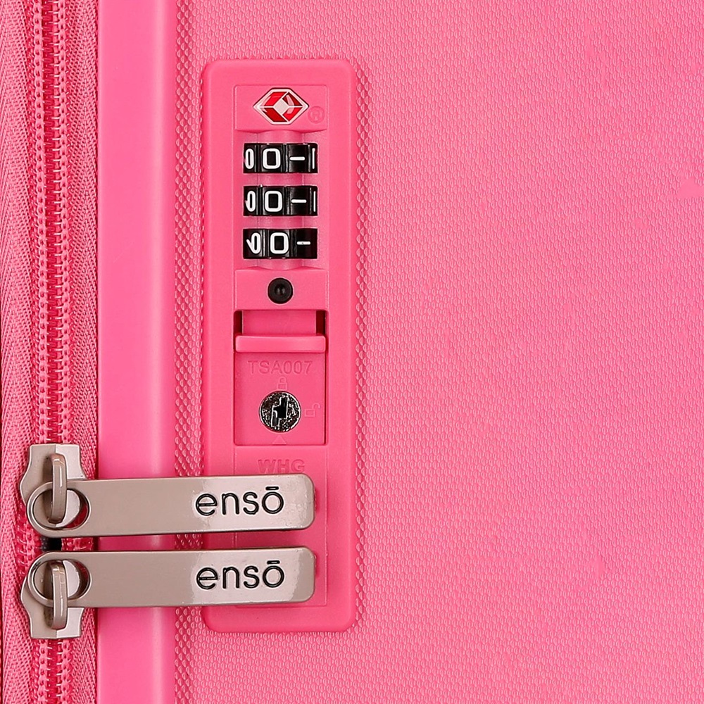 Kuffert til børn Enso Annie Fuchsia