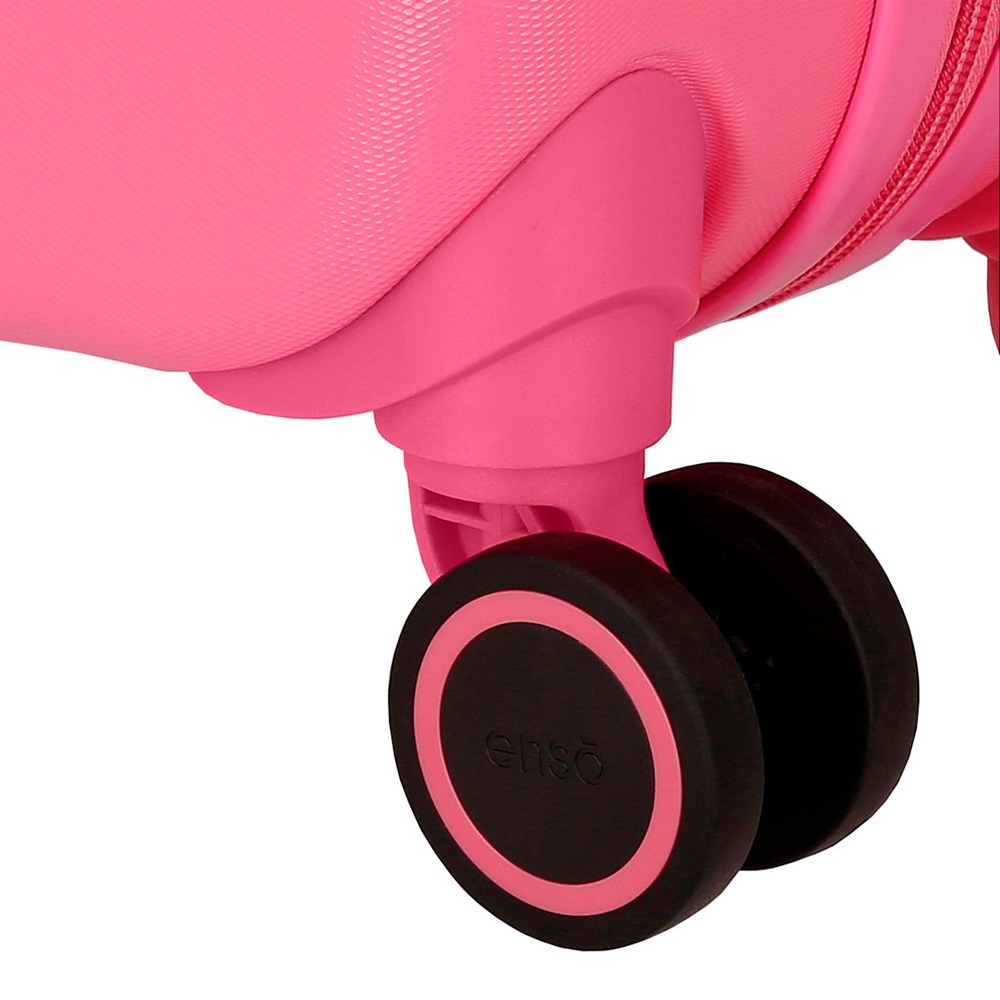 Kuffert til børn Enso Annie Fuchsia