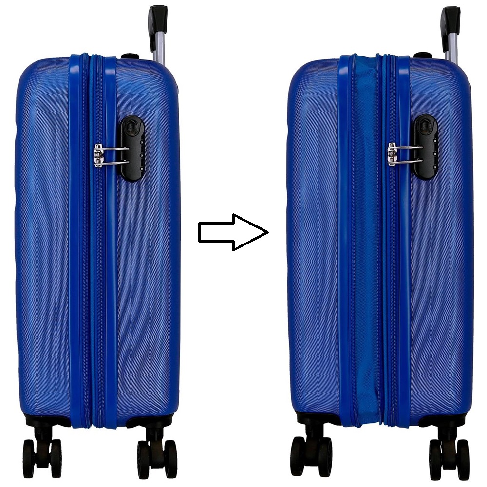 Roll Road børnekuffert - Flex Blue Roll Road børnekuffert - Flex Blue