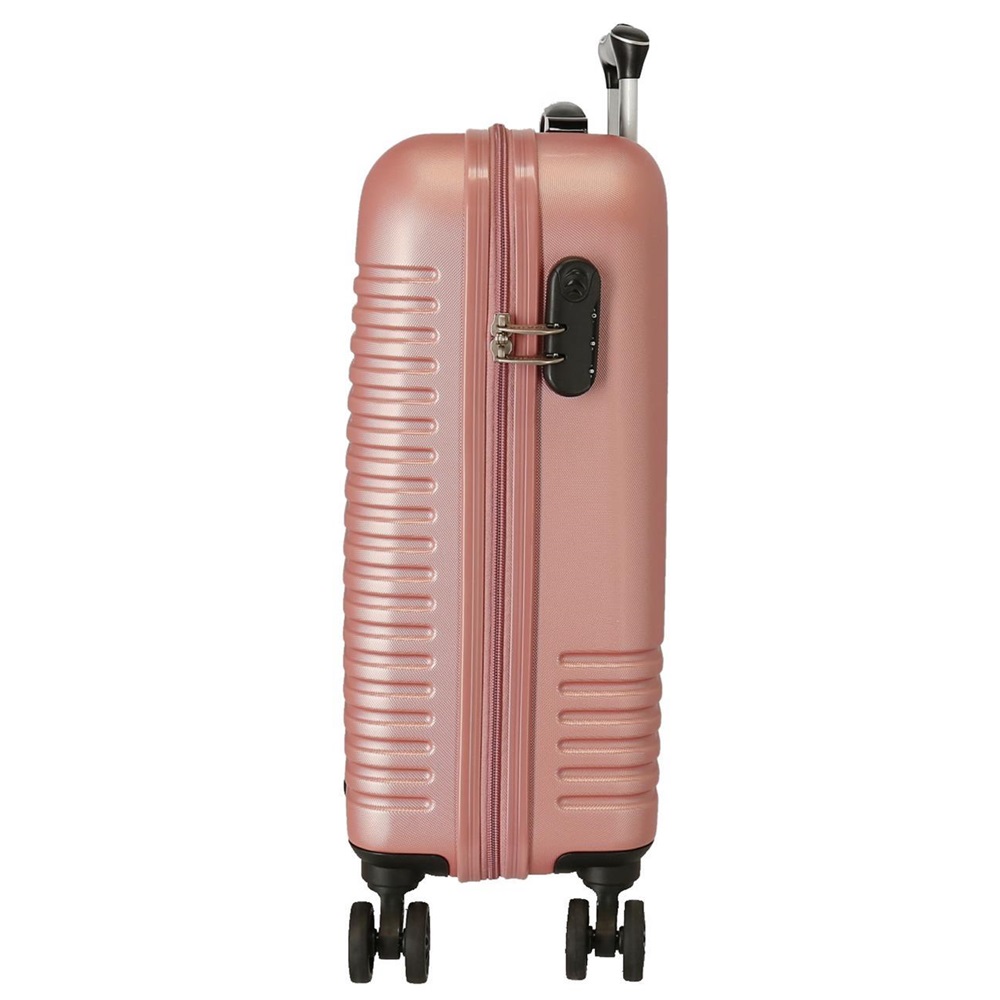 Kuffert til børn Roll Road India Pink