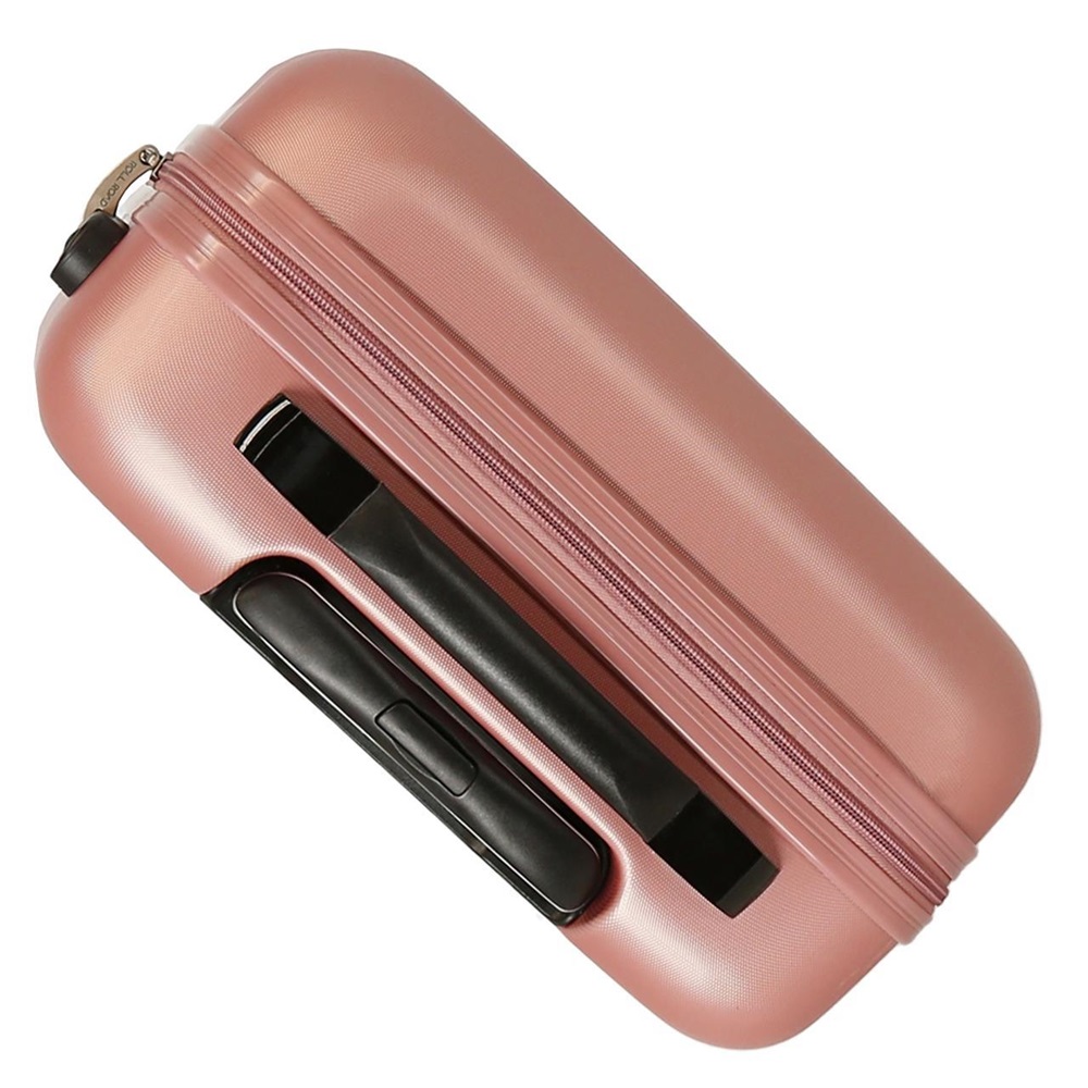 Kuffert til børn Roll Road India Pink