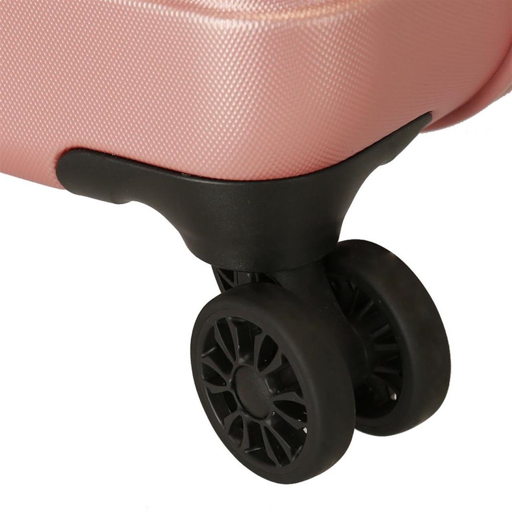 Kuffert til børn Roll Road India Pink