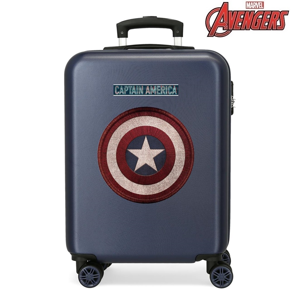 Kuffert til børn Avengers Captain America Star