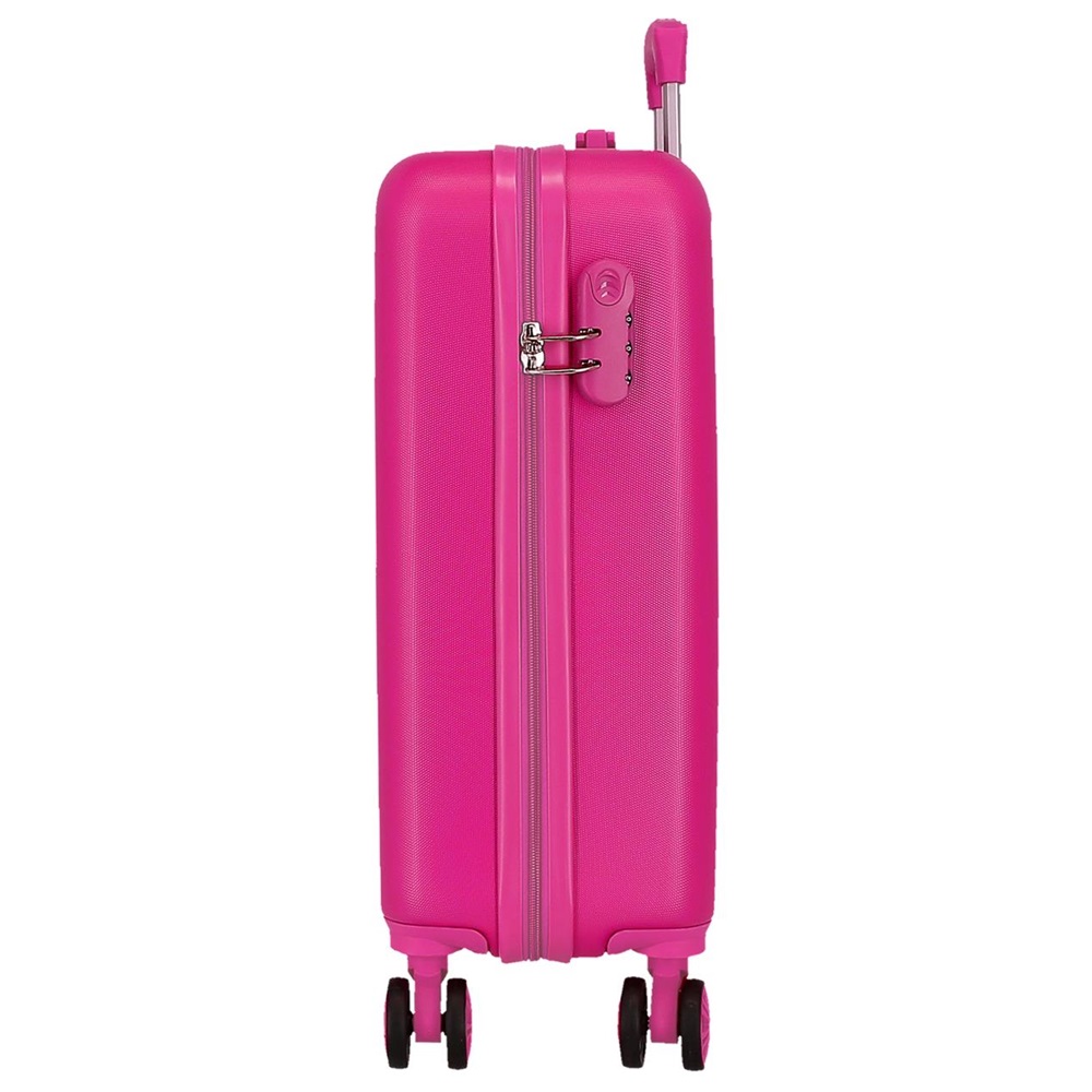 Kuffert til børn Frost Sparkle Like Magic Pink