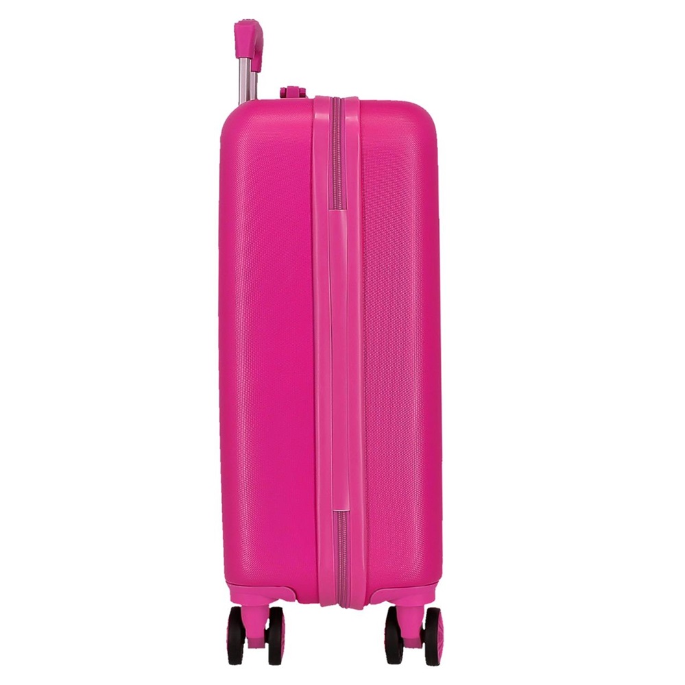 Kuffert til børn Frost Sparkle Like Magic Pink