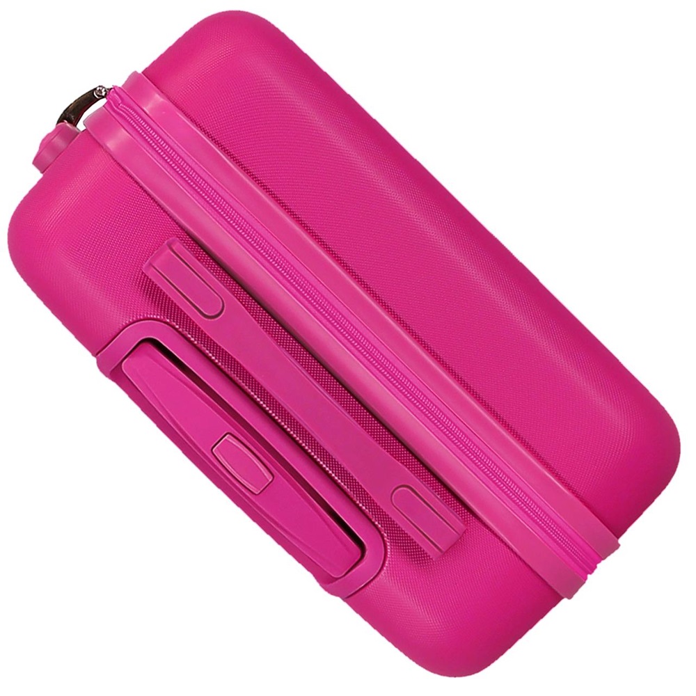Kuffert til børn Frost Sparkle Like Magic Pink