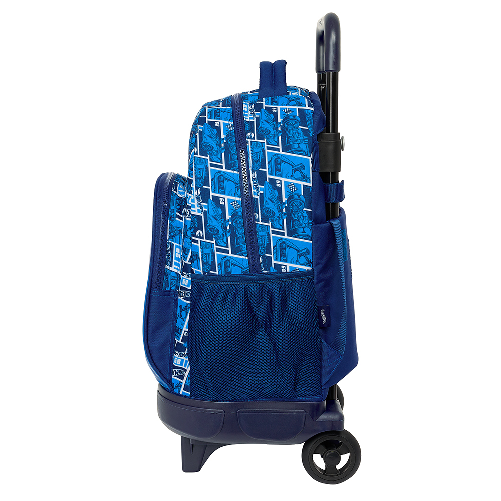 Kuffert til børn Hot Wheels Sonny Trolley Backpack