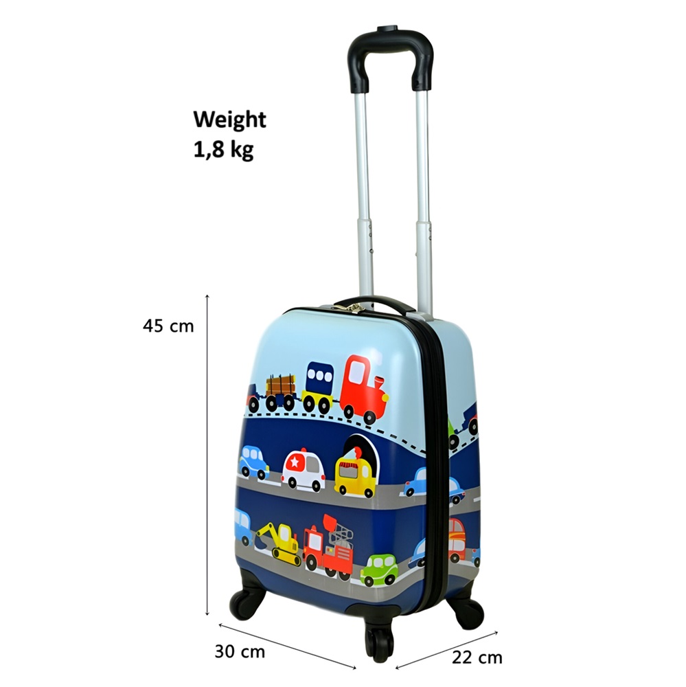Kuffert og rygsæk til børn Marko Travel Set Vehicles Kuffert og rygsæk til børn Marko Travel Set Vehicles