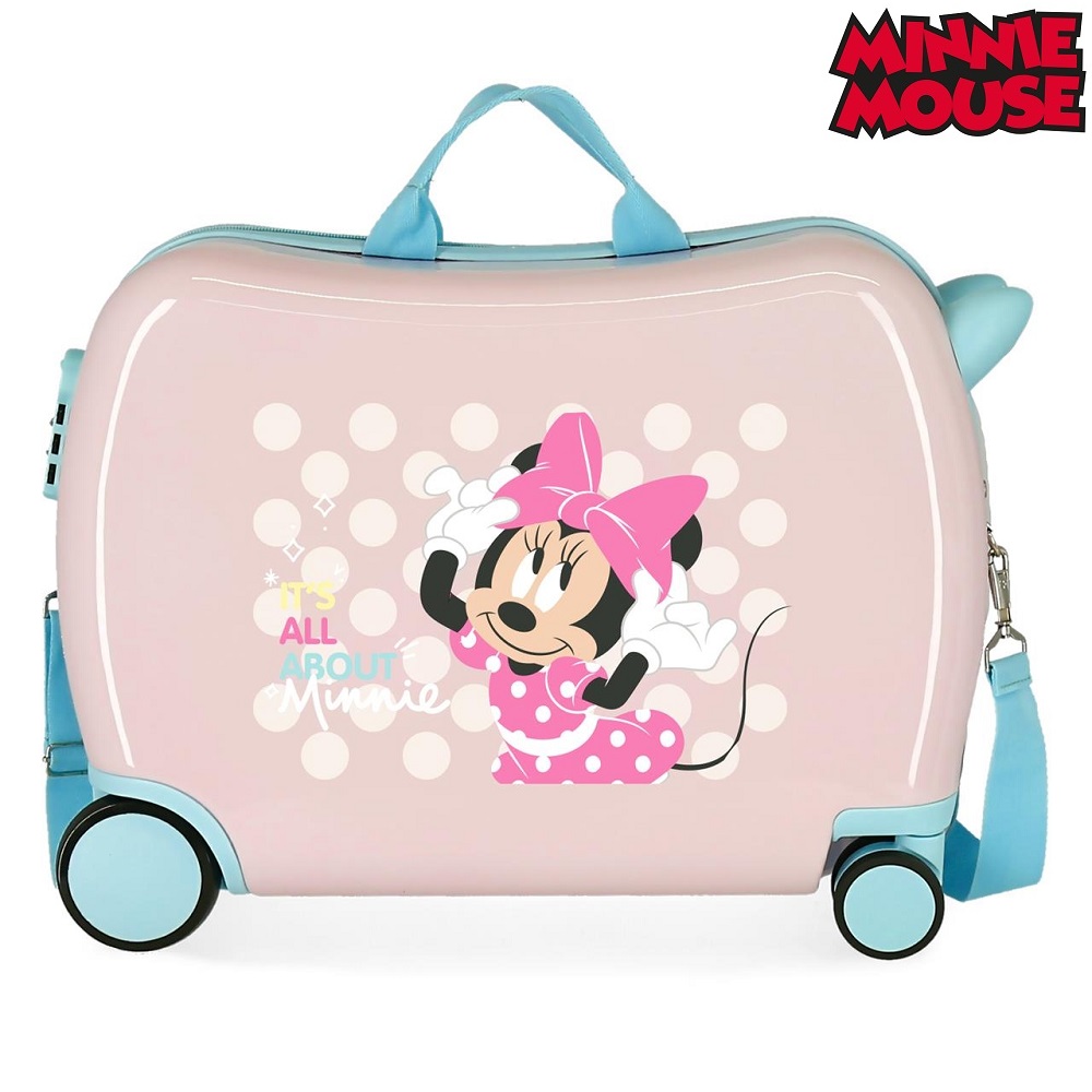 Kuffert til børn at sidde på Minnie Mouse All About Minnie