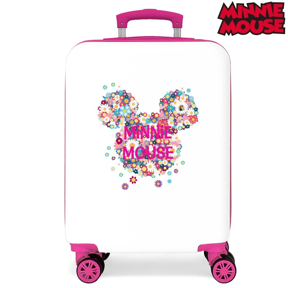 Kuffert til børn Minnie Mouse Sunny Day Pink