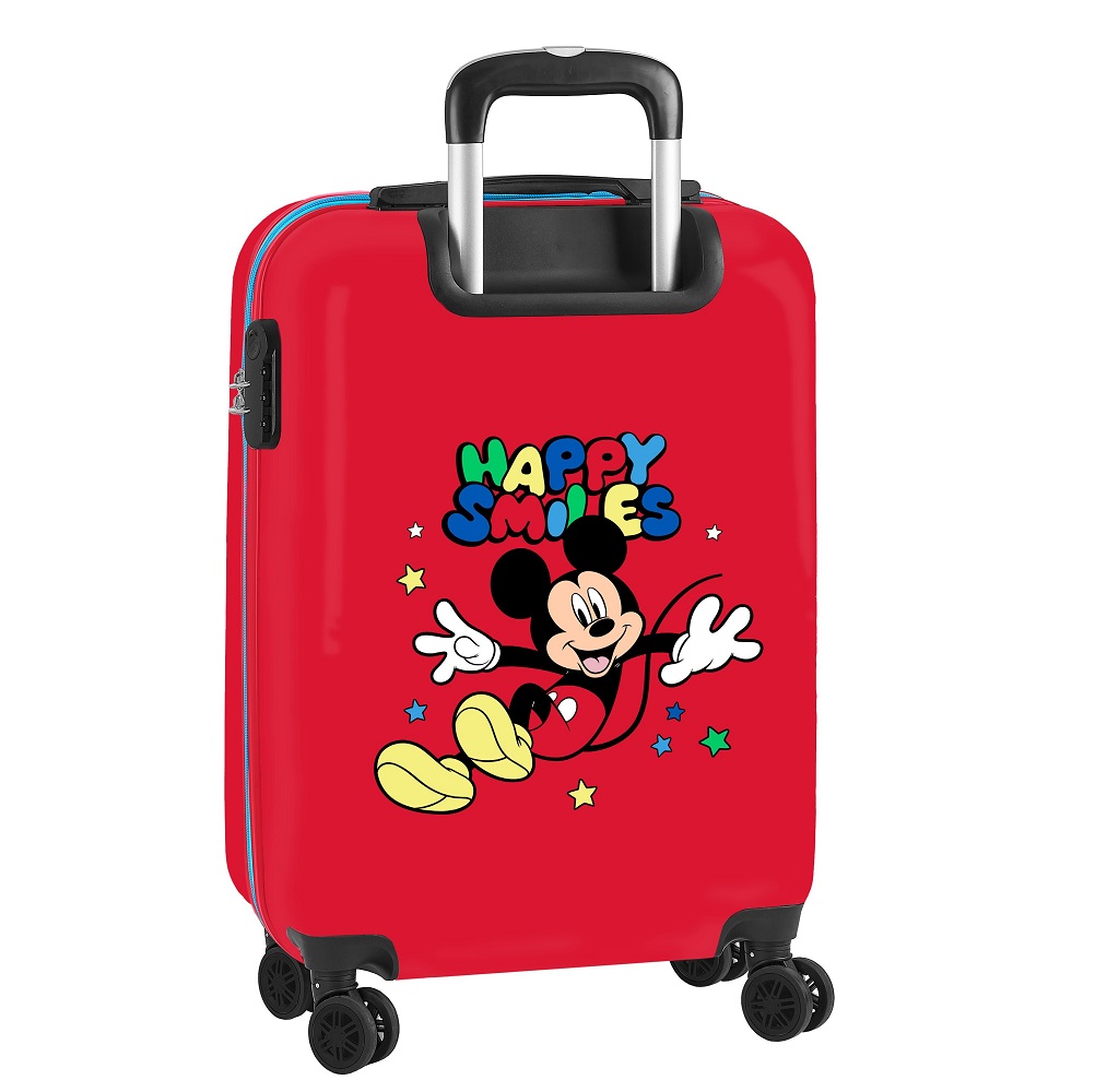 Kuffert til børn Mickey Mouse Happy Smiles