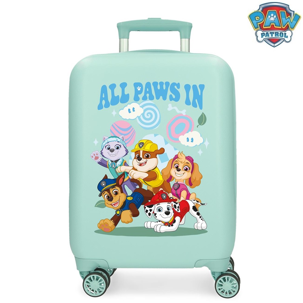 Kuffert til børn Paw Patrol All Paws In