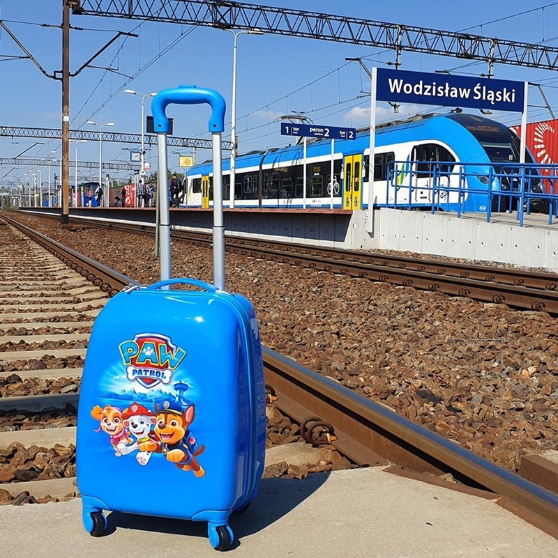 Børnekuffert Paw Patrol Friends Blue