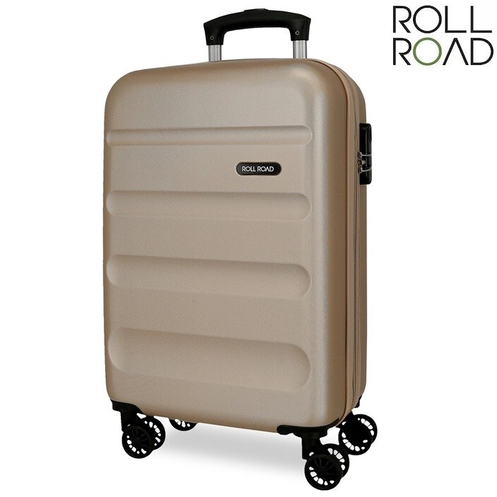 Kuffert til børn Roll Road Flex Beige