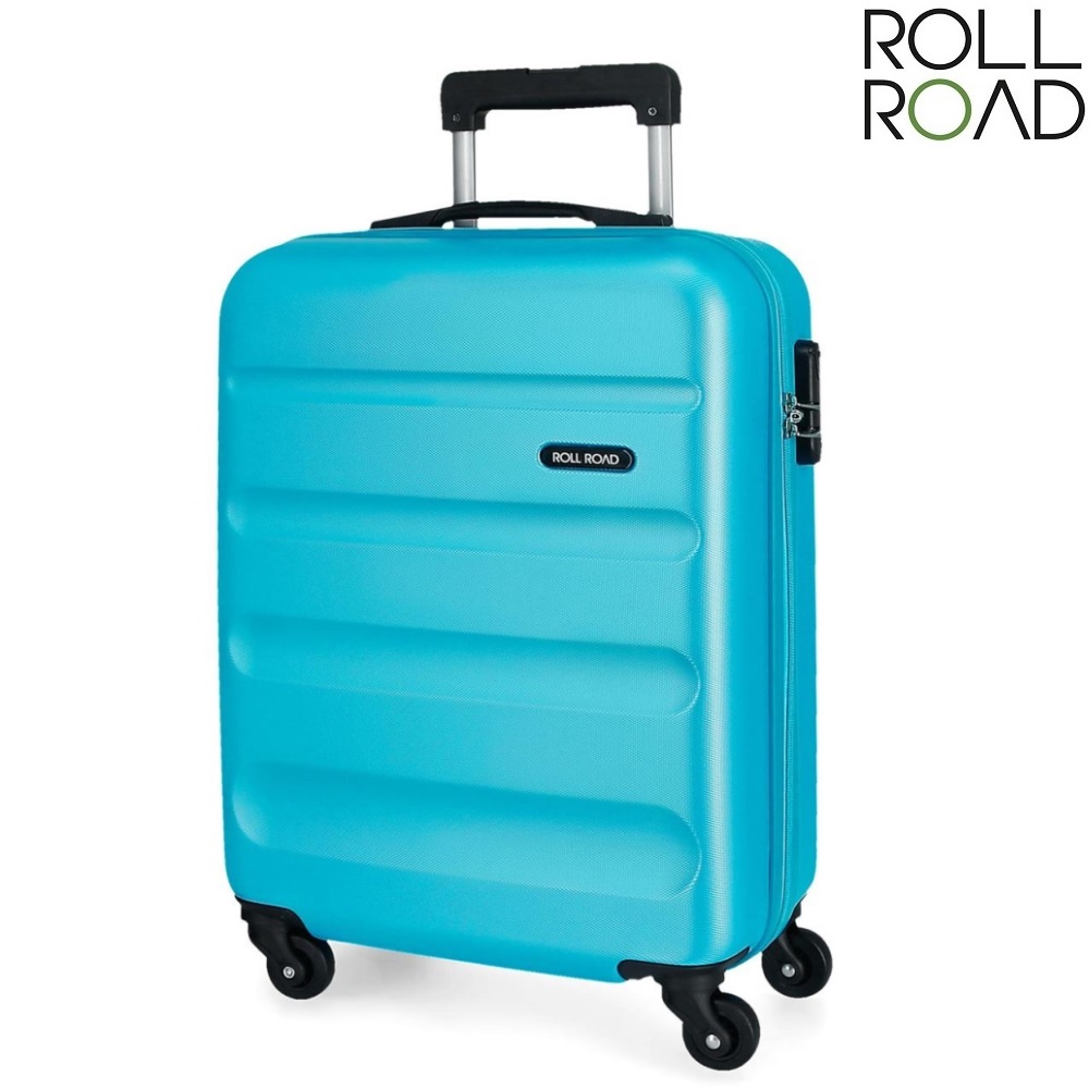 Kuffert til børn Roll Road Flex Light Blue