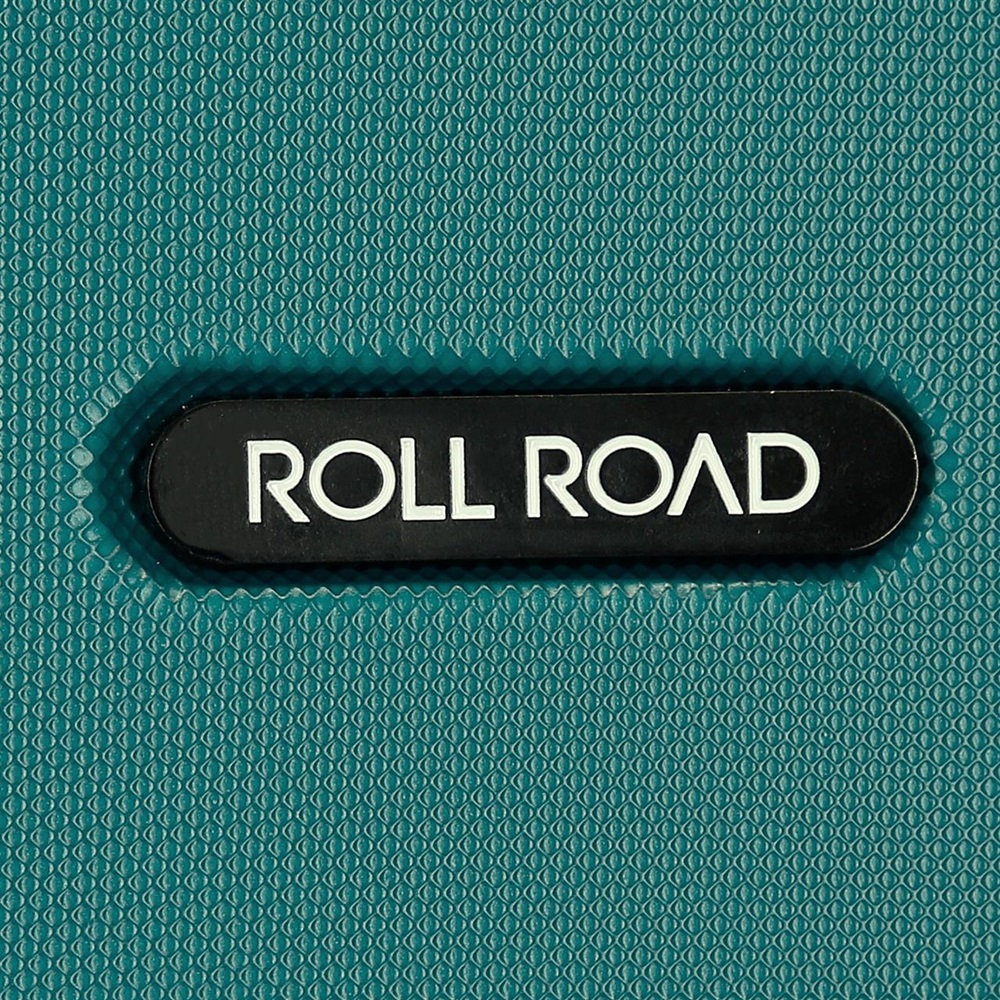 Kuffert til børn Roll Road Flex Ocean Green