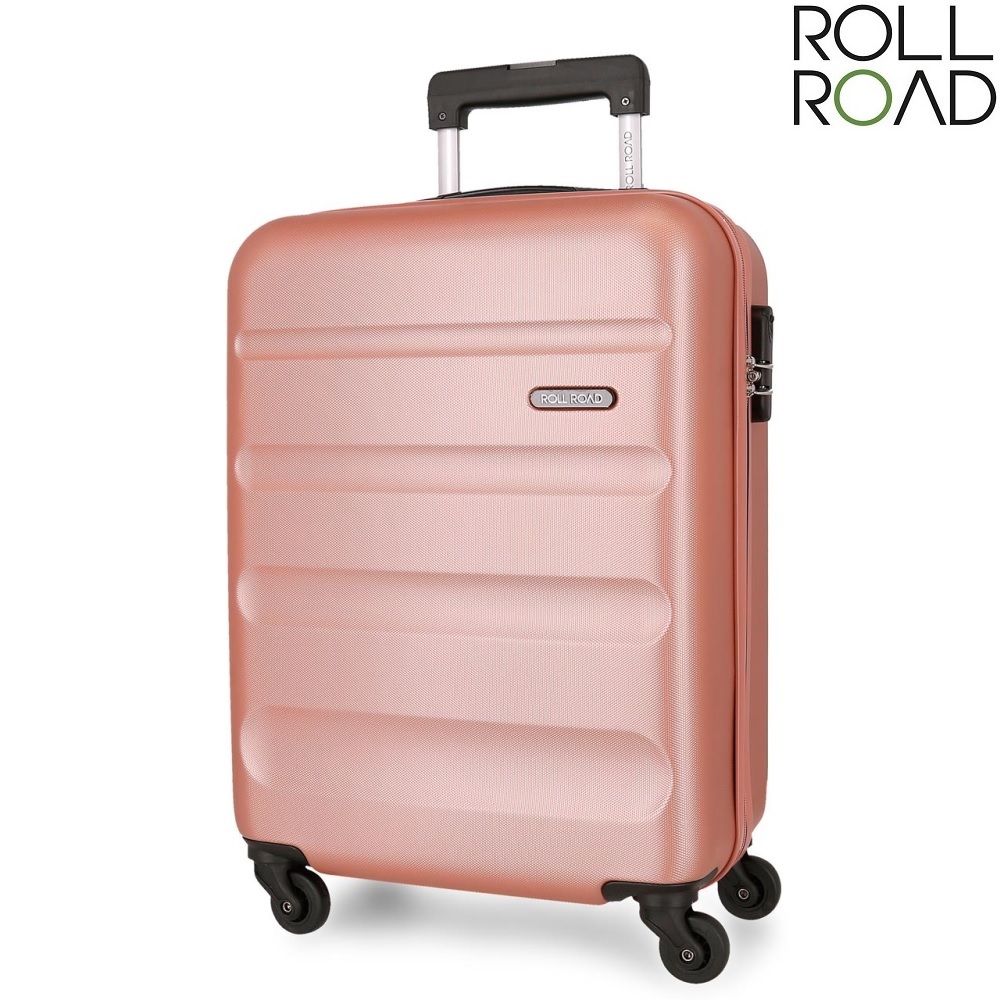 Kuffert til børn Roll Road Flex Pink