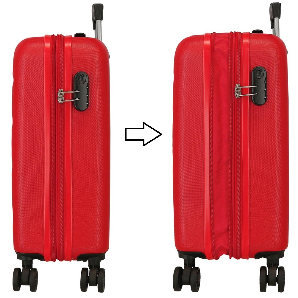 Roll Road børnekuffert - Flex Red Roll Road børnekuffert - Flex Red