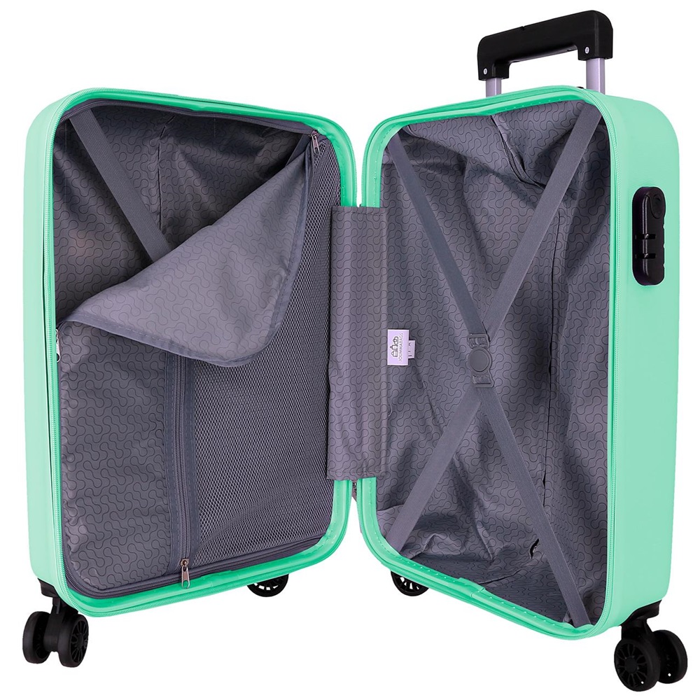 Kuffert til børn Roll Road Flex Turquoise