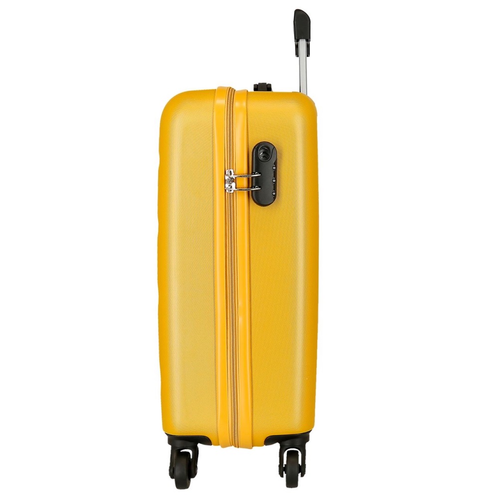 Kuffert til børn Roll Road Flex Yellow