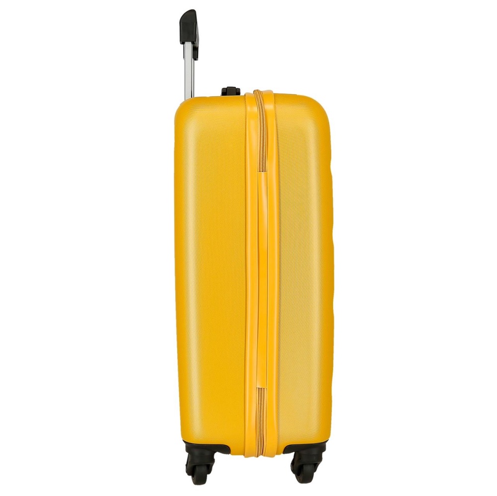 Kuffert til børn Roll Road Flex Yellow