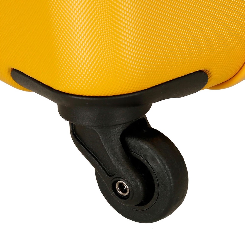 Kuffert til børn Roll Road Flex Yellow