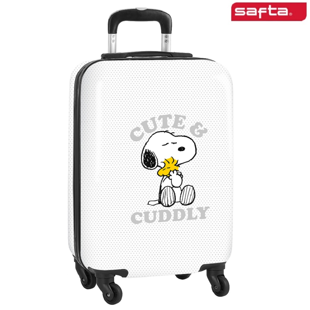 Kuffert til børn Snoopy Cute and Cuddly
