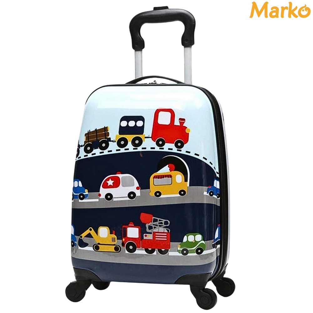 Kuffert til børn Marko Magical Trafic