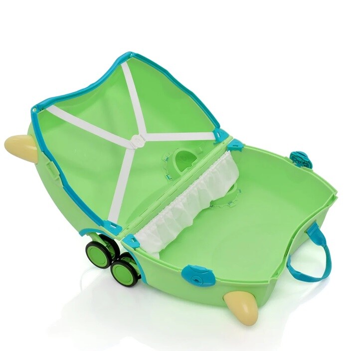 Ride-on kuffert til børn - Trunki Glide Dudley Dino