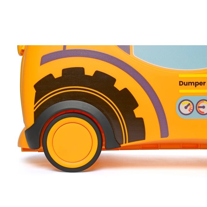 Ride-on kuffert til børn - Trunki Glide Doug Digger