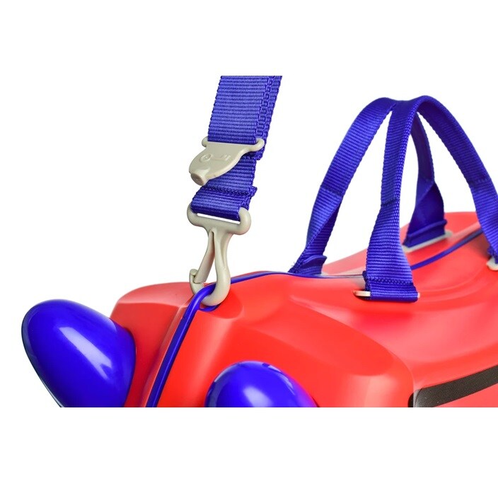 Ride-on kuffert til børn - Trunki Glide Frank Firetruck