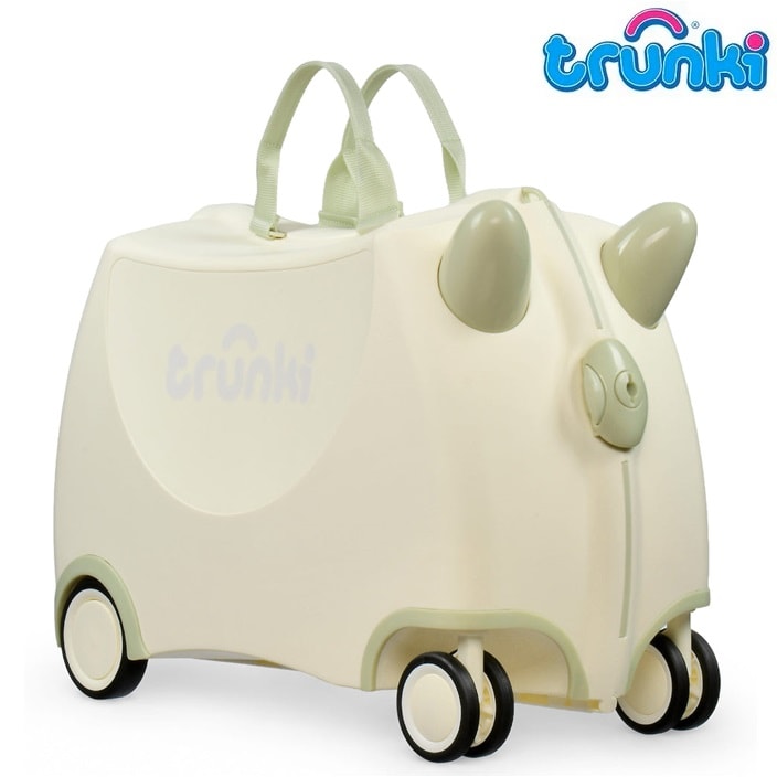 Ride-on kuffert til børn - Trunki Glide Ivory
