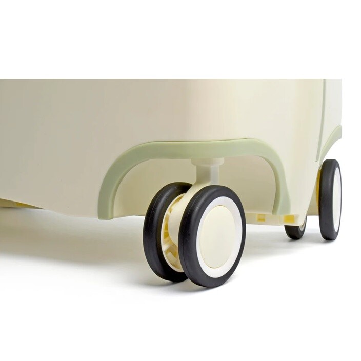 Ride-on kuffert til børn - Trunki Glide Ivory