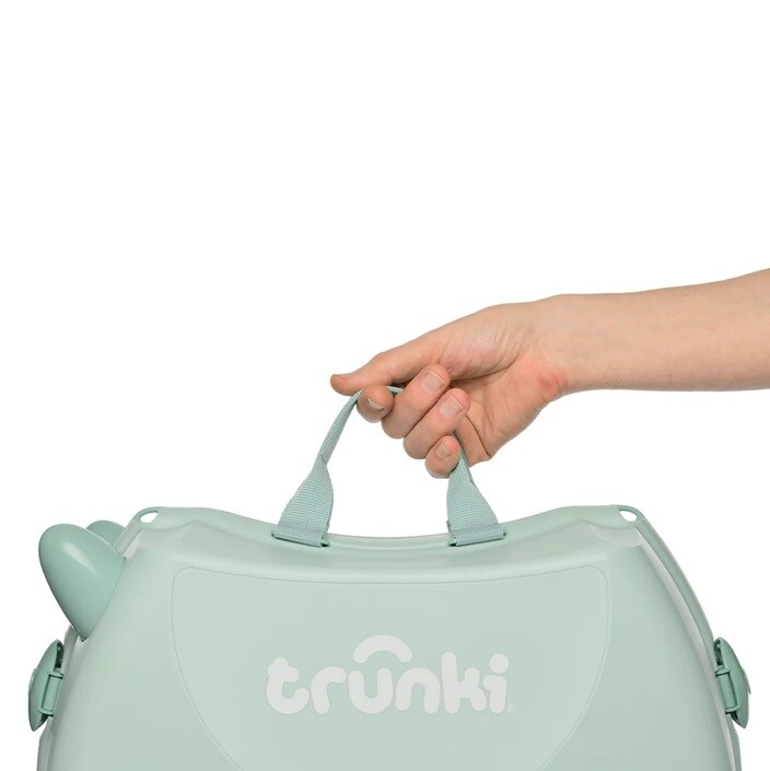Ride-on kuffert til børn - Trunki Glide Sage