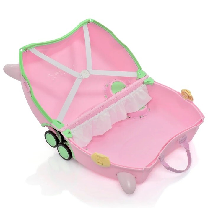 Ride-on kuffert til børn - Trunki Glide Una Unicorn