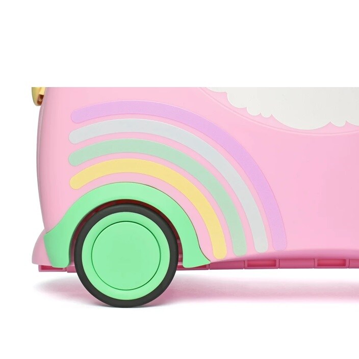 Ride-on kuffert til børn - Trunki Glide Una Unicorn