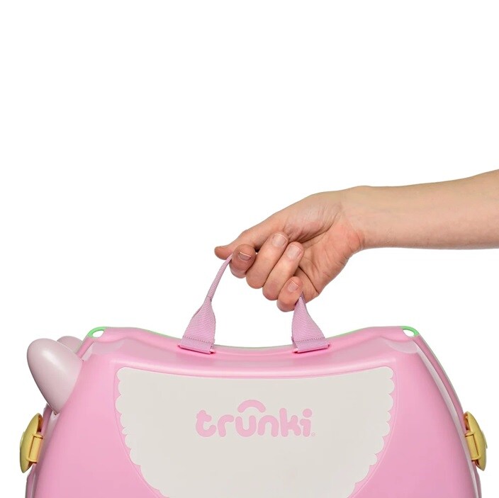 Ride-on kuffert til børn - Trunki Glide Una Unicorn