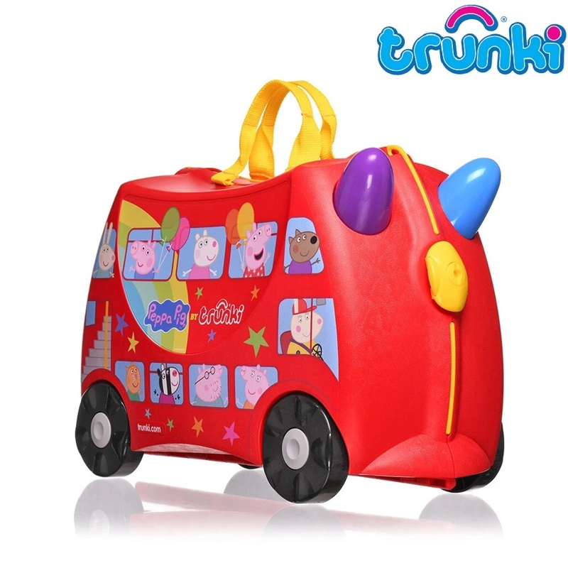 Kuffert til børn Trunki Peppa Pig