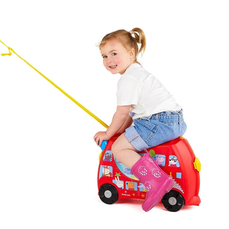 Kuffert til børn Trunki Peppa Pig